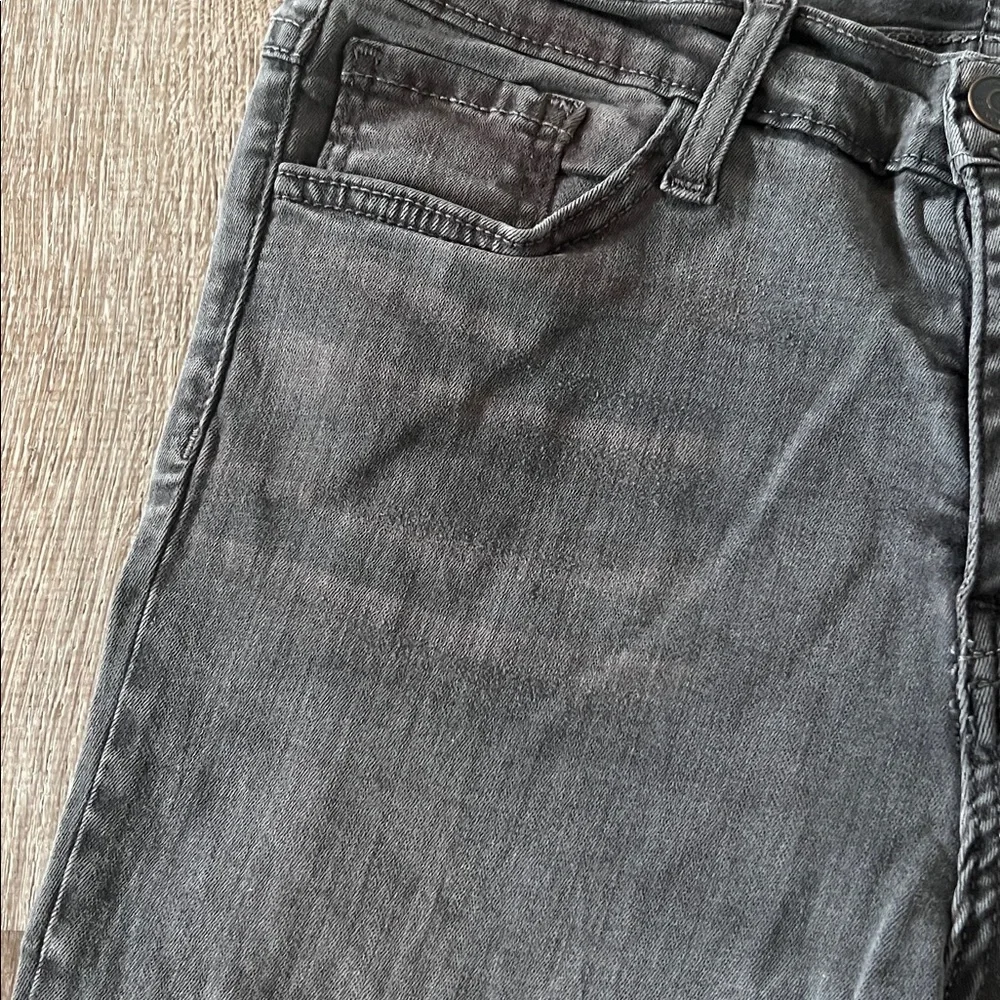 Flying Monkey Gray Faded Mid Rise Skinny Denim Size 30